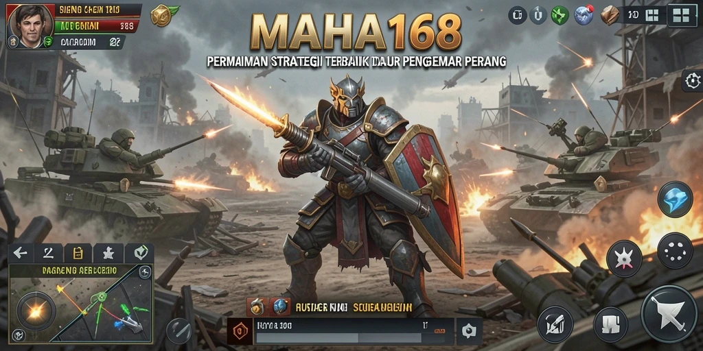 Tampilan mendebarkan dari pertempuran strategis dalam MAHA168.