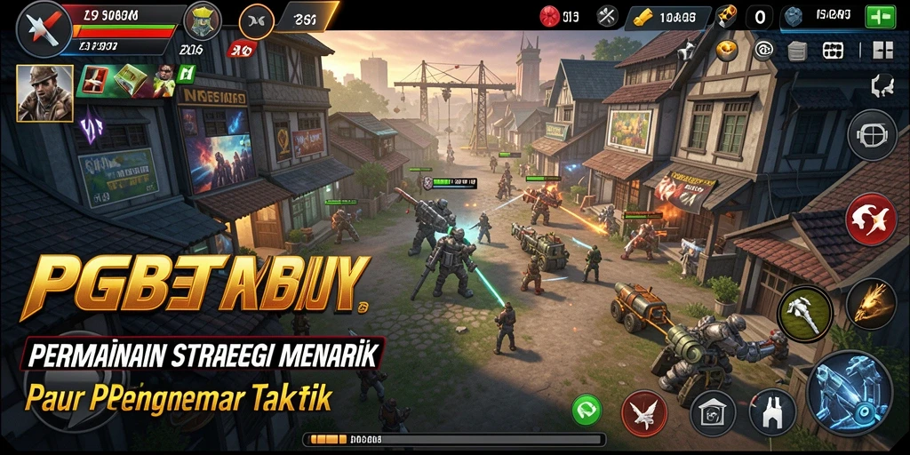 Screenshot PGBET menunjukkan gameplay strategis yang mendebarkan.