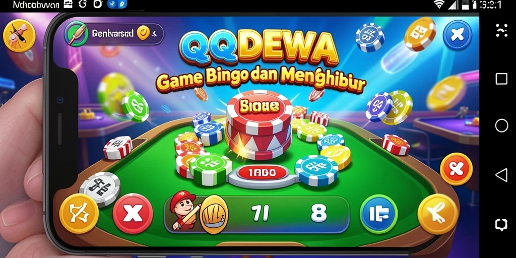 Screenshot gameplay Bingo di QQDEWA yang menarik dan seru.