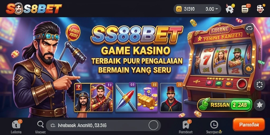 Tampilan gameplay SS88BET yang menawan dan menarik.