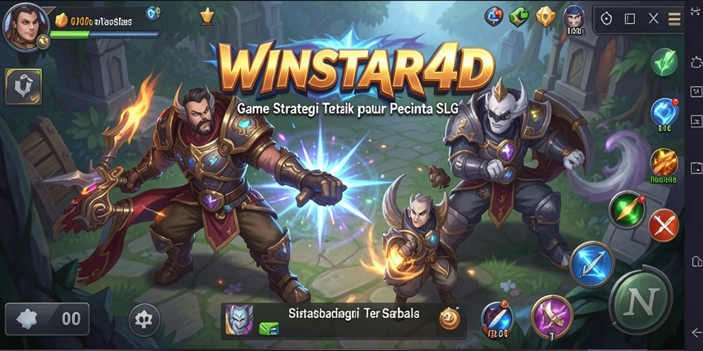 Tangkapan layar gameplay mendebarkan dari WINSTAR4D.