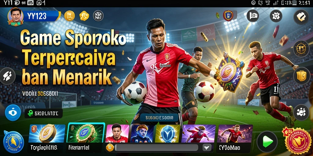 Tampilan gameplay taruhan olahraga dari YY123 yang menarik.